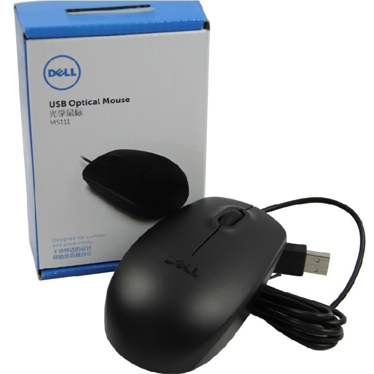 Chuột vi tính dell ms111 logo nổi