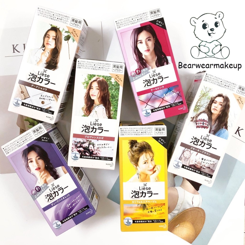 Thuốc Nhuộm Dạng Bọt Liese Creamy Bubble Hair Color Nhật Bản  Lam Thảo  Cosmetics