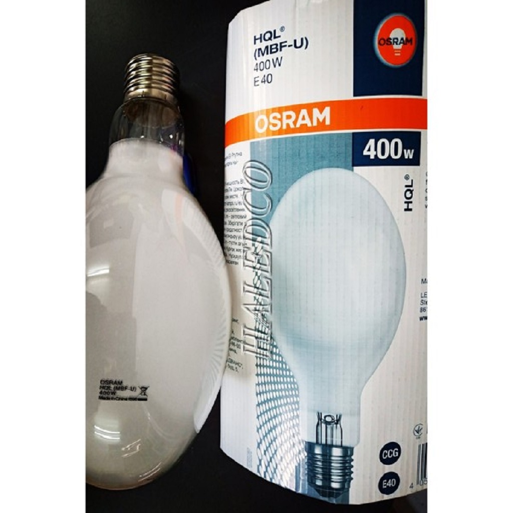 Bóng đèn cao áp thủy ngân gián tiếp Osram HQL 400