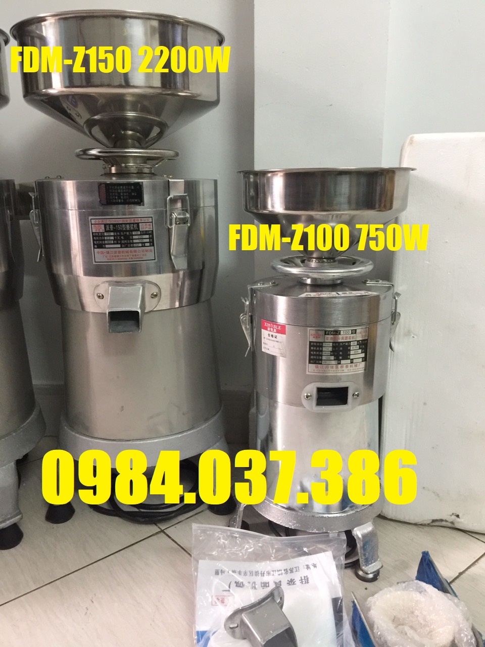 Máy xay vắt đậu nành mini gia đình 750W