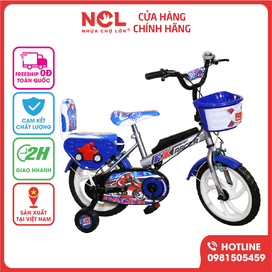 Xe Đạp Trẻ Em Nhựa Chợ Lớn K89 Dành Cho Bé Từ 2 - 4 Tuổi