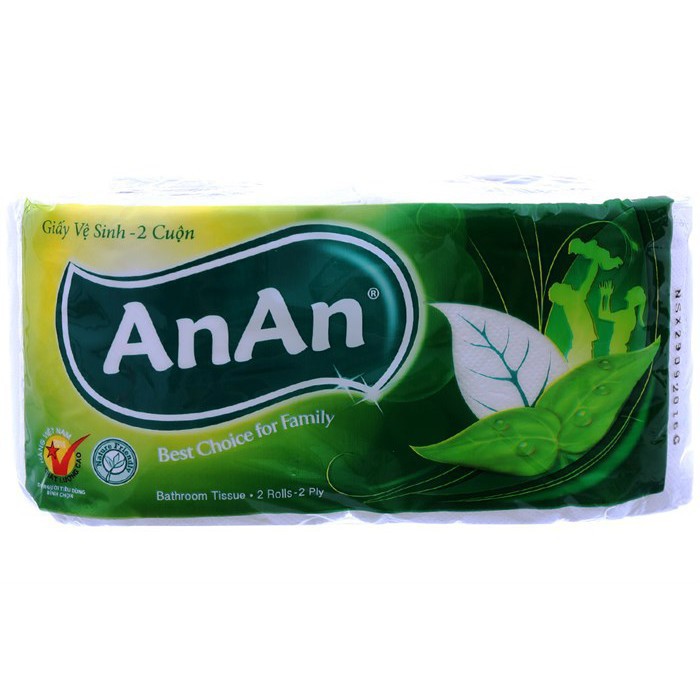 ] giấy vệ sinh an an chính hãng - 2 cuộn