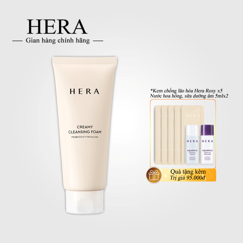 Sữa rửa mặt dưỡng ẩm Hera Creamy Cleansing Foam 200ml - Sữa rửa mặt Hera