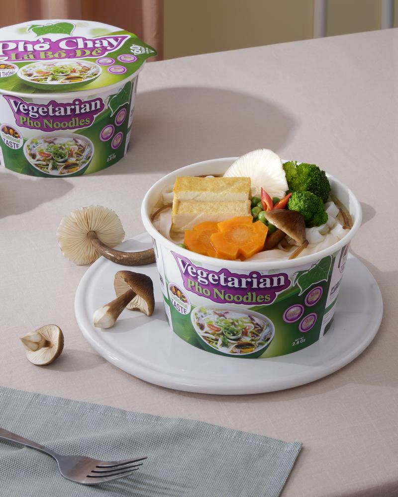 Phở chay lá bồ đề tô (6 tô/thùng) - Vegetarian Pho Bowl