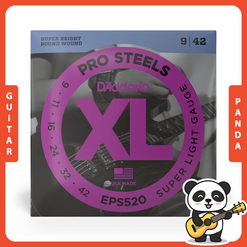 Dây đàn guitar điện daddario eps520 size 9