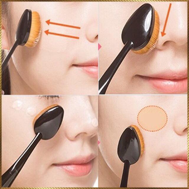 Cọ đánh kem nền kiểu bàn chải MX