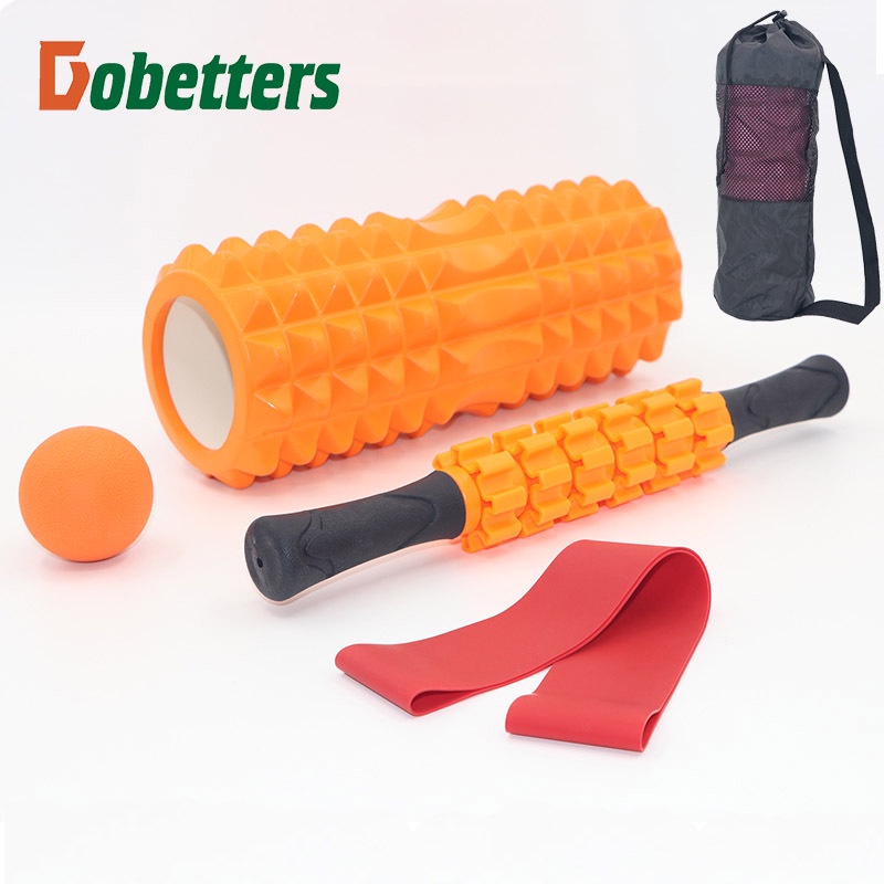 Dây đàn hồi kháng lực cao su tập gym, yoga, con lăn massage giãn cơ,gậymassage, bóng cao su trị liệu Dobetters