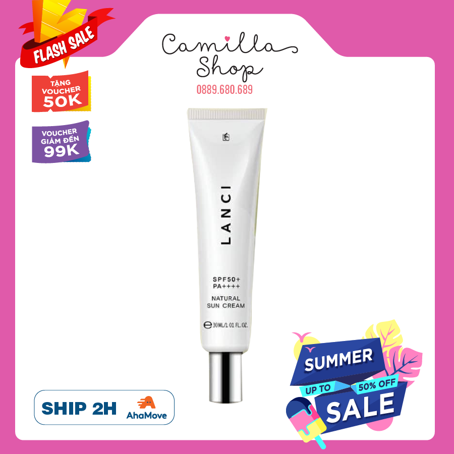 Kem chống nắng phục hồi Lanci Sun Cream SPF50+ PA++++