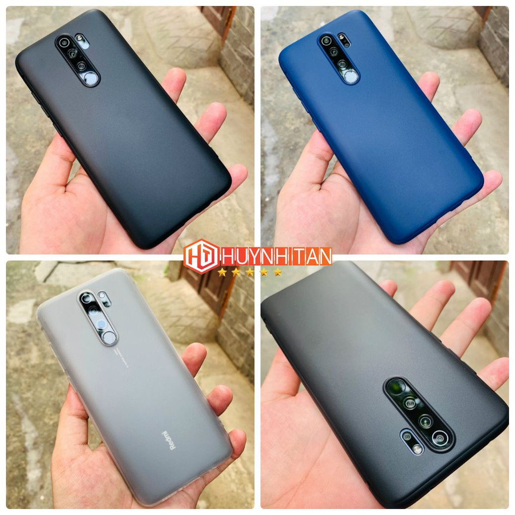 Ốp lưng Redmi Note 8 Pro TPU dẻo siêu mỏng ôm sát máy.
