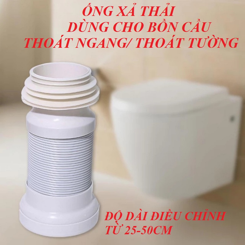 Ống Dẫn Nước Thải Nhà Vệ Sinh Có Thể Thu Vào Ống Dẫn Lò xo, Ống Dẫn Nước Thải  Uốn Cong Tùy Ý