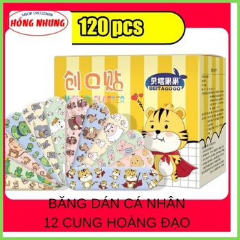 Băng dán vết thương trẻ em họa tiết hoạt hình dễ thương - băng cá nhân beitegogo