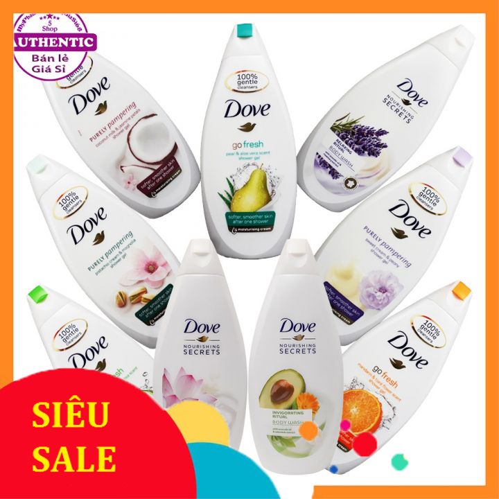 Sữa tắm dove đức 750ml sáng mịn da