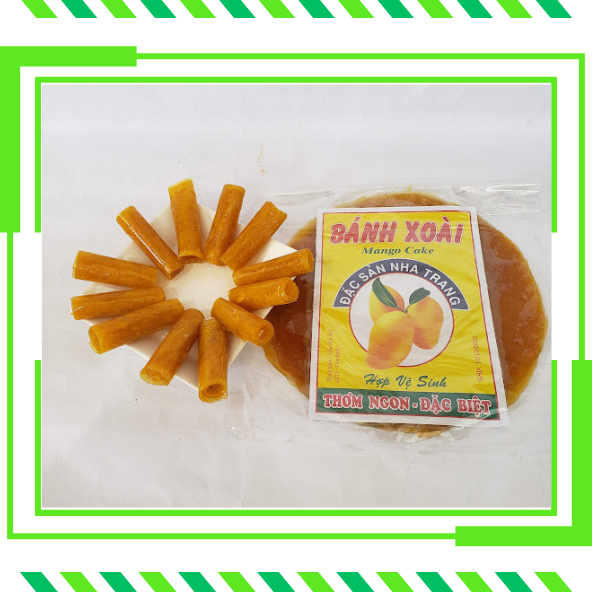 Bánh tráng xoài Nha Trang nguyên chất, gói 200gr