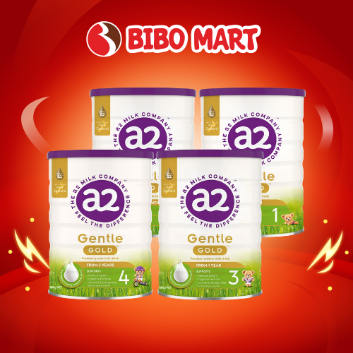 Sữa A2 Gentle Gold Đạm A2 Giúp Trẻ Dễ Tiêu Hóa Lon 800g Đủ Số - Bibo Mart