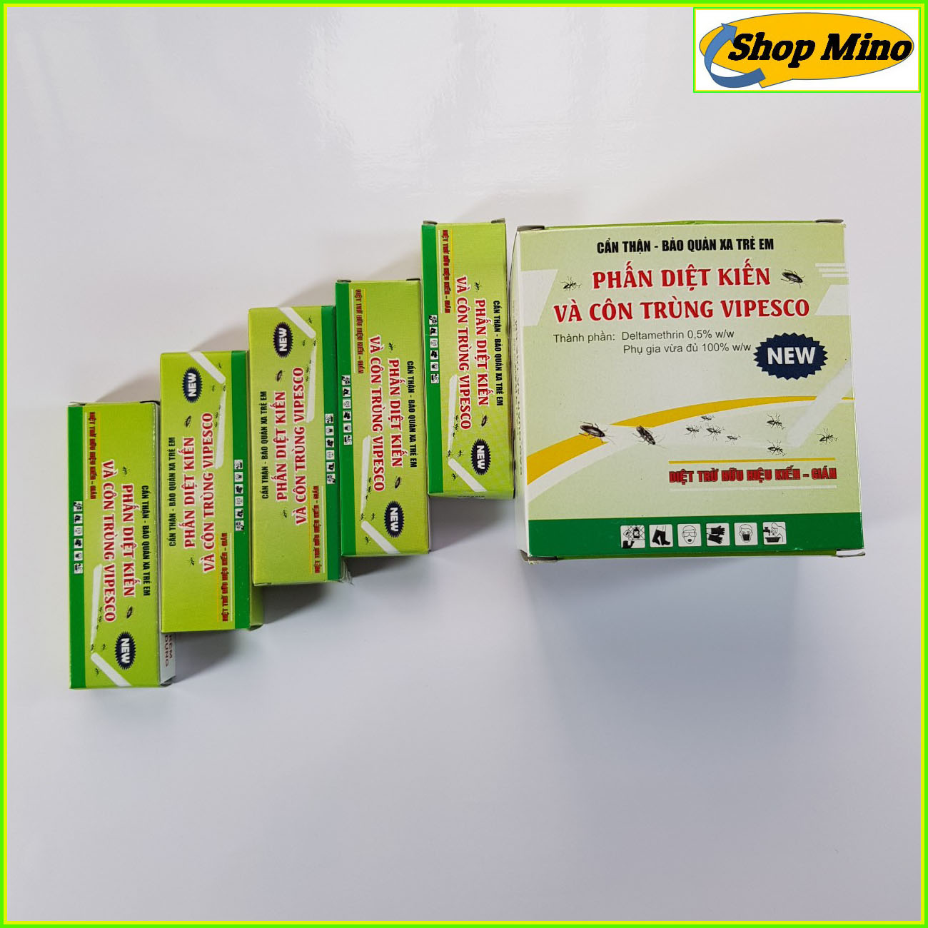 [COMBO] 2 Viên Phấn Diệt Kiến VIPESCO Chính Hãng Shop Mino