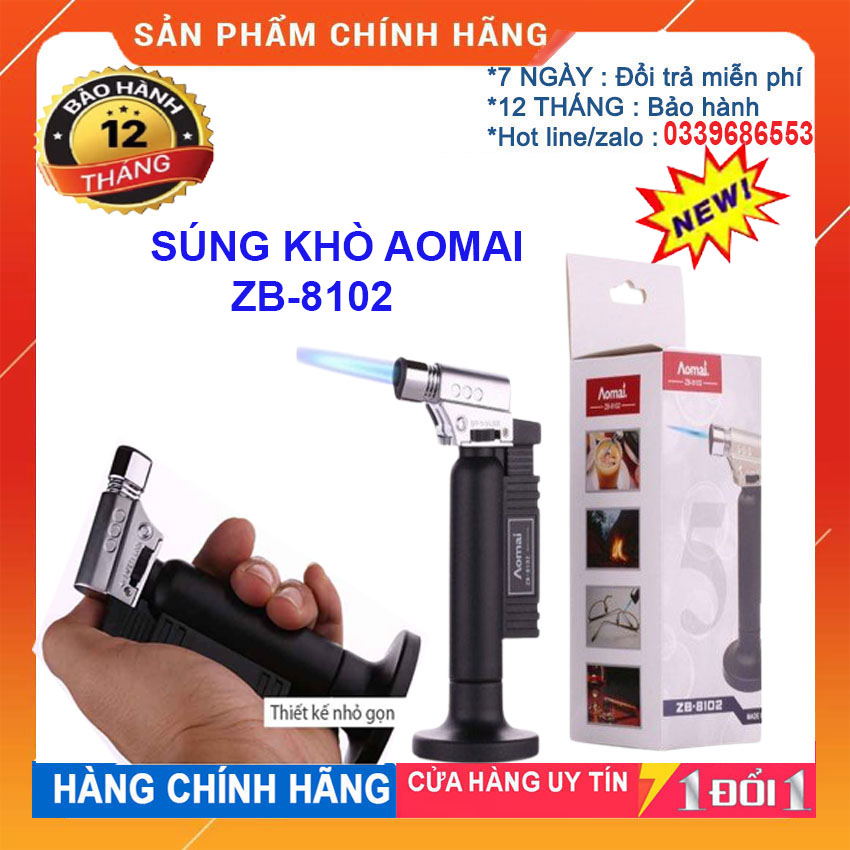 [ SALE SẬP SÀN -- GIẢM GIÁ 50% ] Bật lửa ZB-8012 Đèn khò gas  ZB-8012   sử dụng đơn giản , NHỎ GỌN THIẾT KẾ TINH XẢO  BẢO HÀNH 12 THÁNG