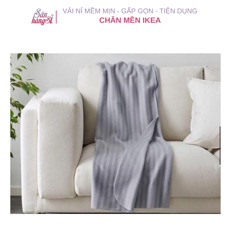 Chăn nỉ ikea