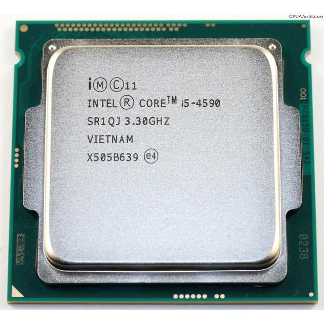 Cpu intel® core i5 4590 tray kèm keo tản nhiệt + fan