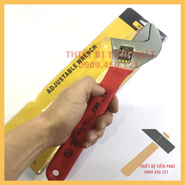 Mỏ Lết DFJ 15 Inch (375mm) Cán Bọc Nhung Hàng Cao Cấp Chính Hãng USA (Bảo Hàng 12 Tháng )