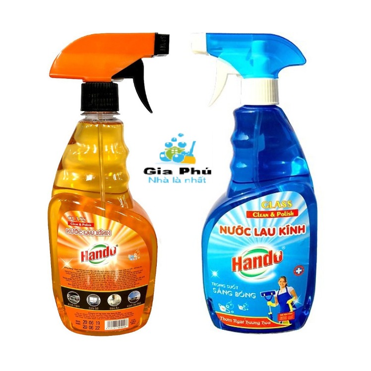 Nước lau kính Hando 600ml Gia Phú