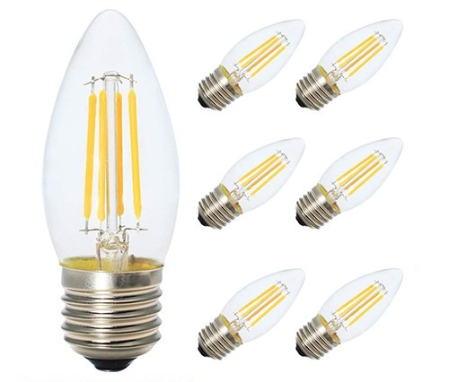 [HCM]Combo 30 bóng edison C35 không râu ánh sáng vàng hình quả nhót