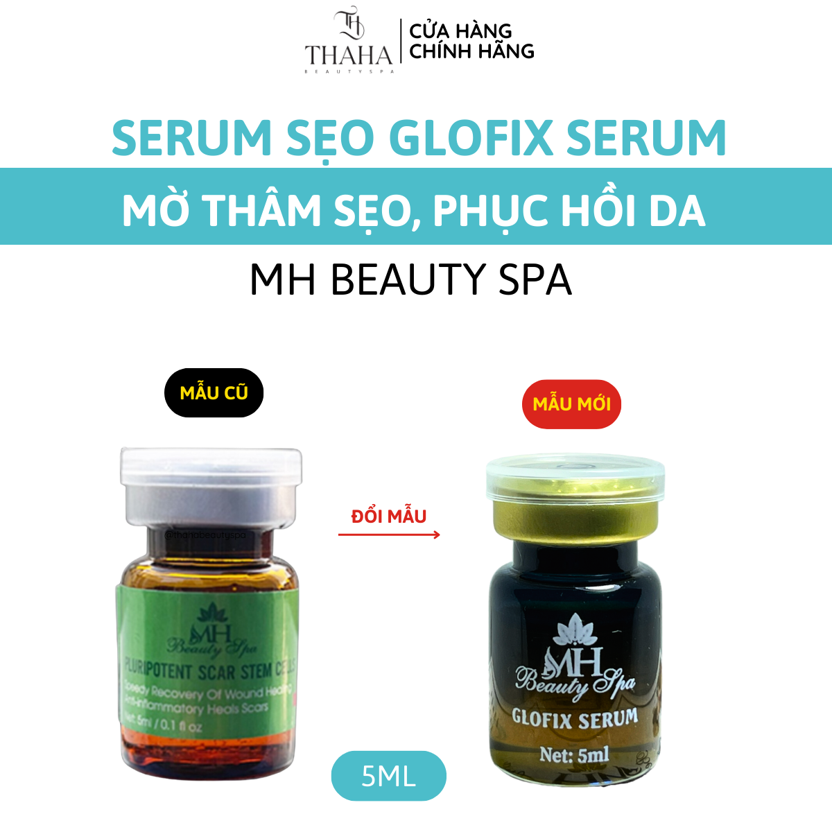 [CHÍNH HÃNG] Serum phục hồi sẹo lồi, sẹo lõm, sẹo lâu năm, Mờ thâm sẹo bỏng, ngã xe  MH Beauty Spa