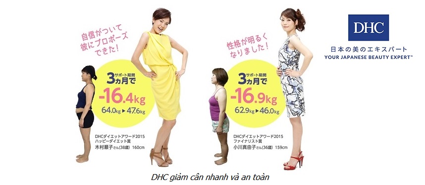 Viên uống giảm cân DHC Nhật Bản 6