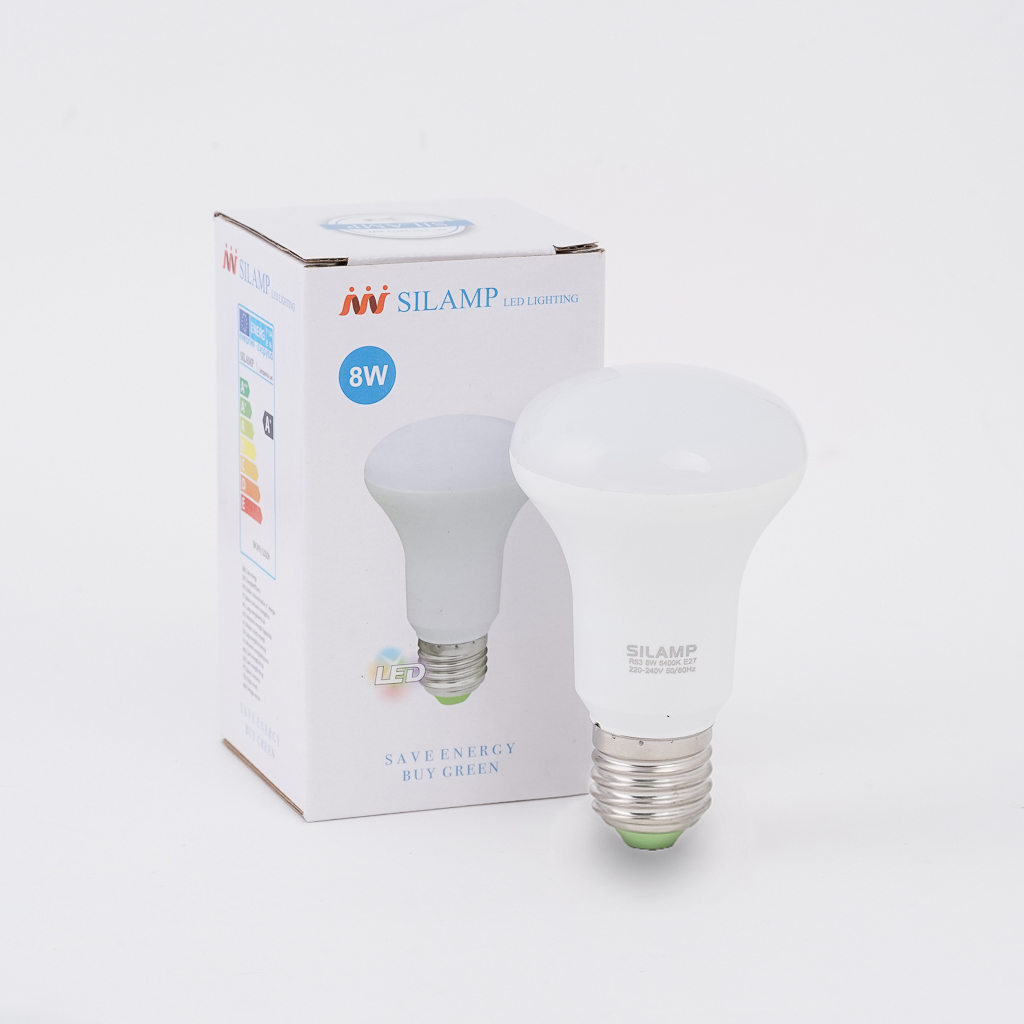 Bóng đèn led búp r63 8w e27