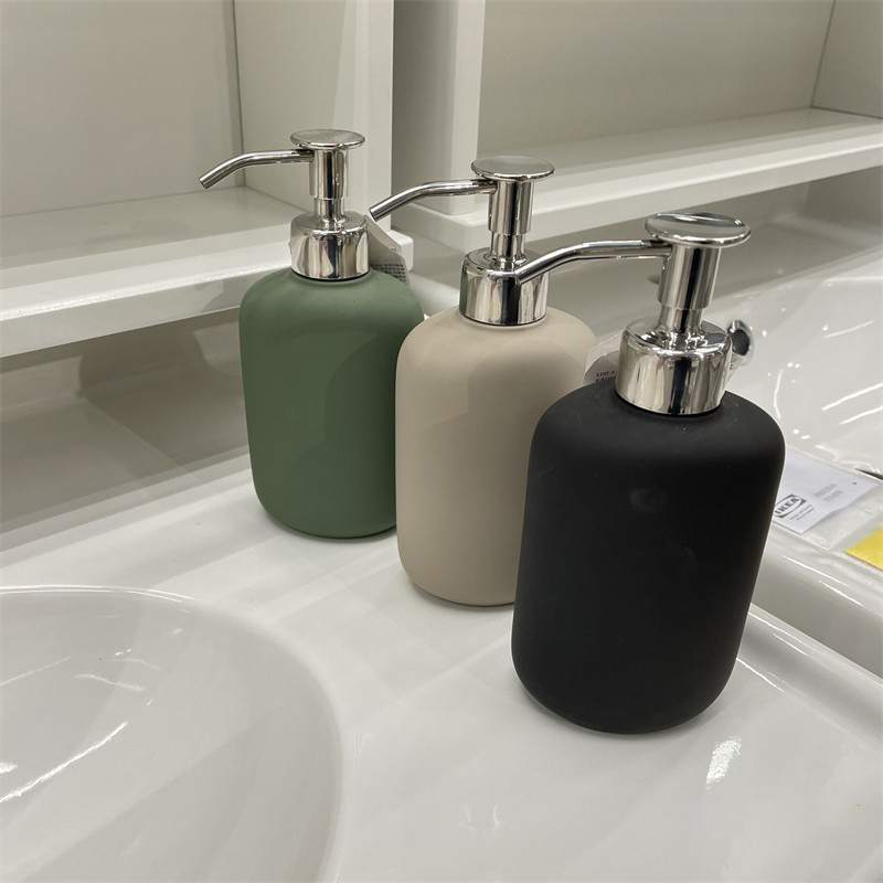 Bình sứ đựng xà phòng, nước rửa tay Ekoln IKEA