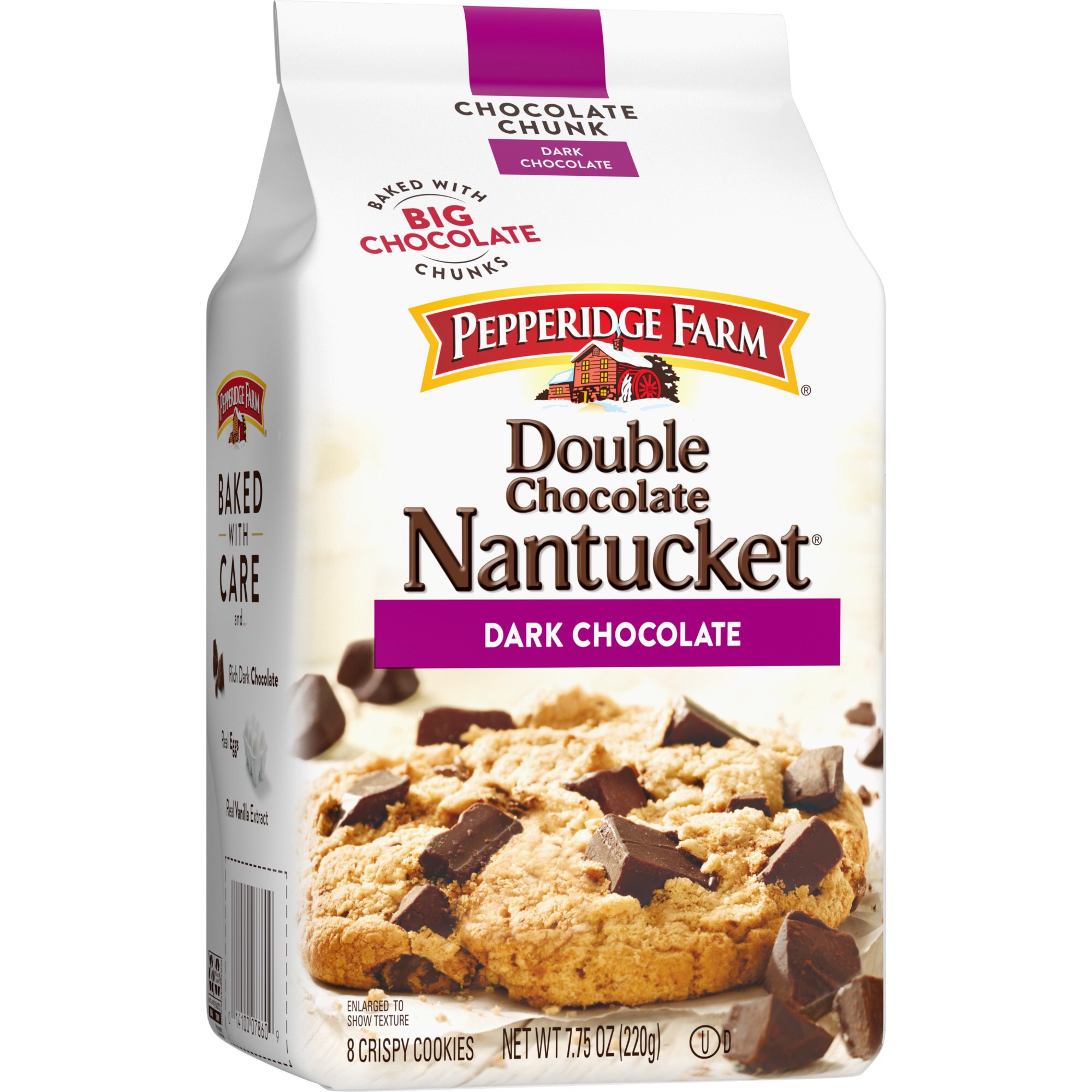 Bánh quy socola đen Nantucket Pepperidge Farm gói 220g