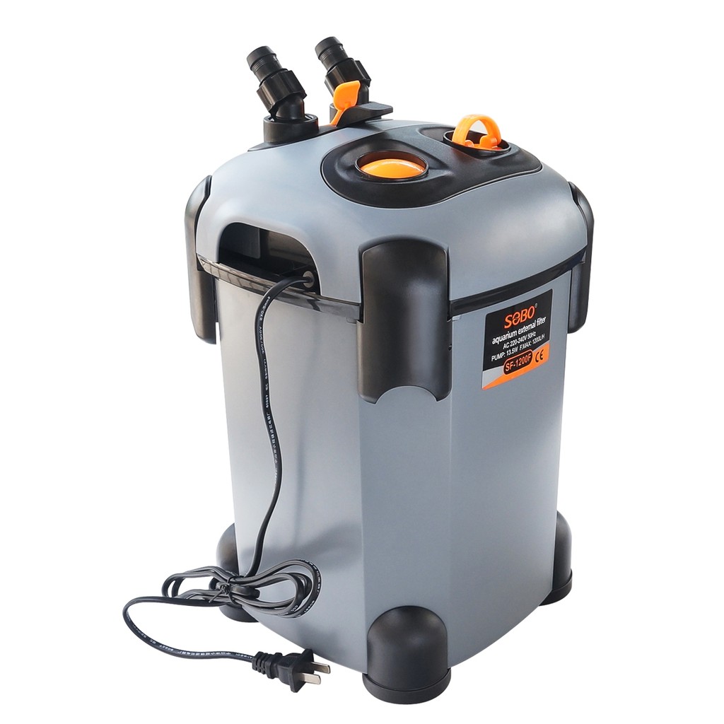 Lọc thùng bể cá sobo có uv sf850uv/1000uv/1200uv/1500uv - lọc thùng có đèn uv cho bể thủy sinh