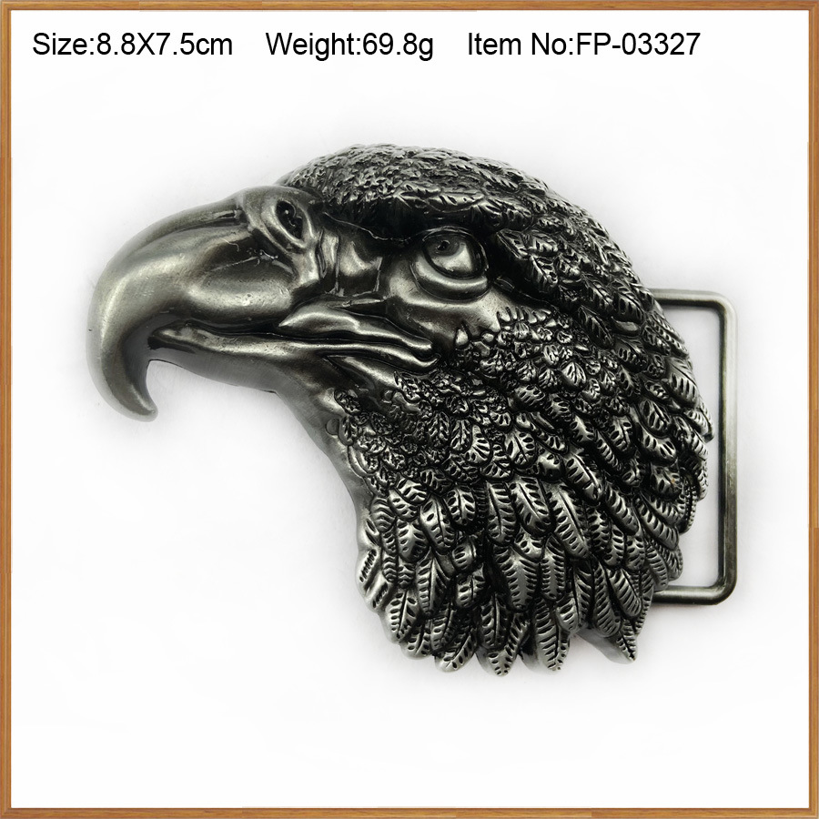 Mặt khóa Đầu đại bàng 8.8x7.5cm màu bạc