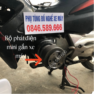 Cục phát điện mini gắn xe máy dream , wave 100% lõi đồng
