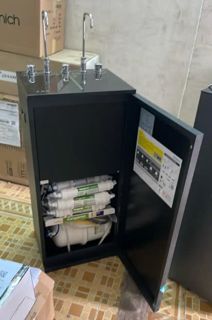 Máy lọc nước r.o nóng lạnh hydrogen kangaroo kg10a13, kg10a17 10 lõi