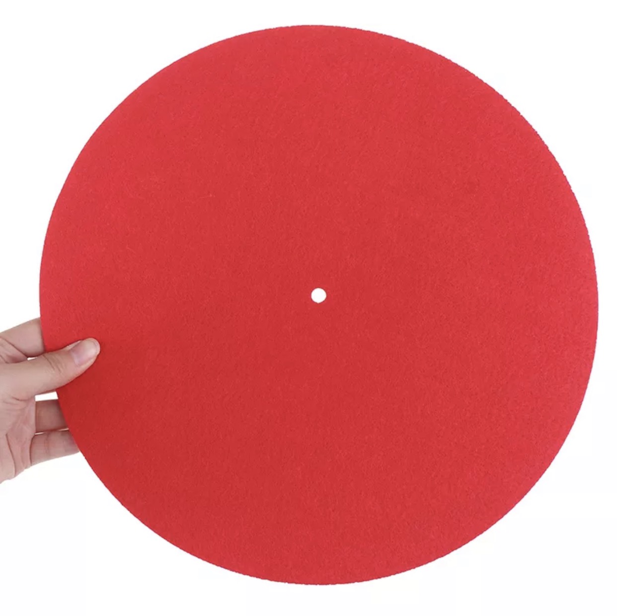 Tấm lót mâm than dành cho đĩa than LP size 33 cm chất liệu nỉ giúp cần