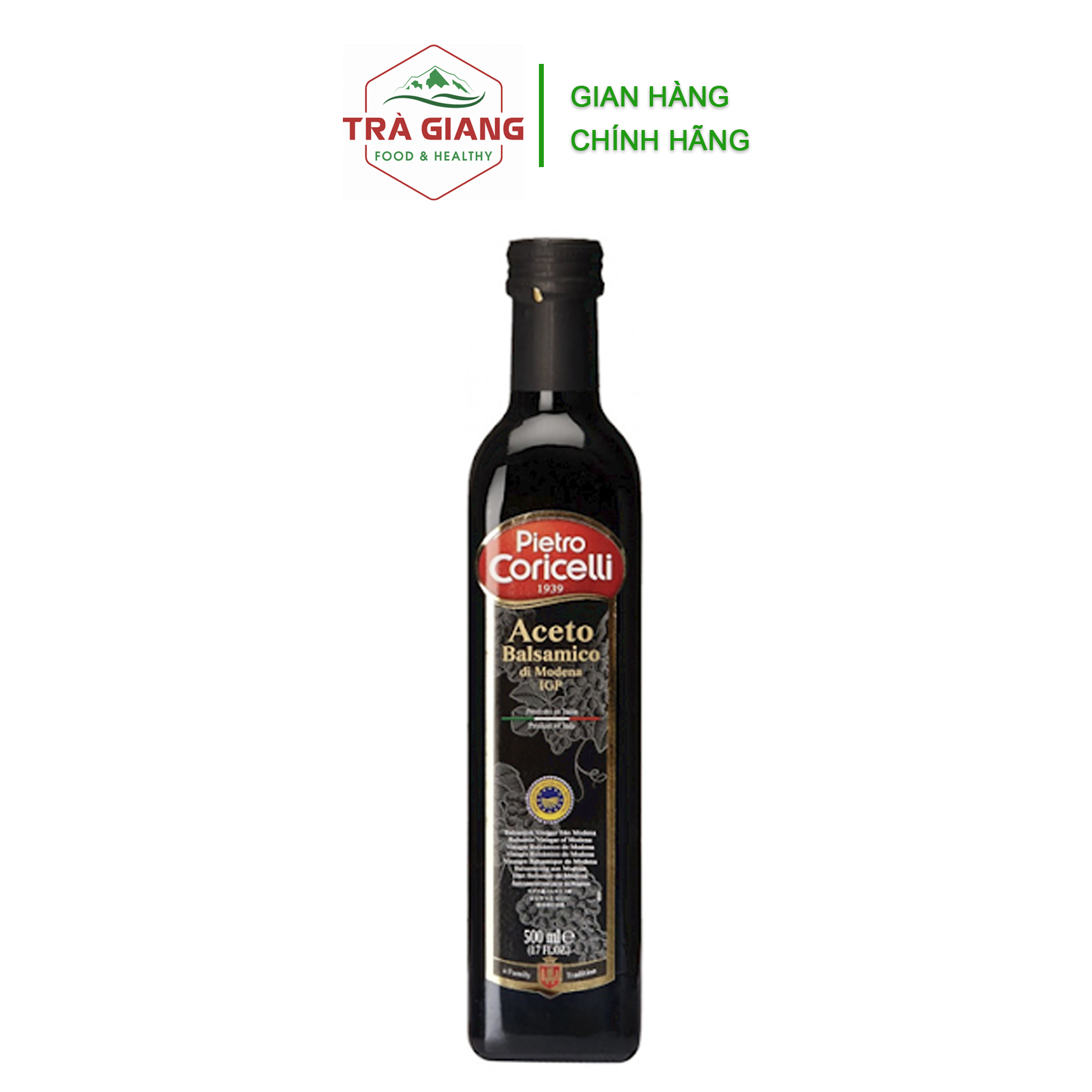 Giấm nho Balsamic Vinegar Pietro Coricelli 500ml