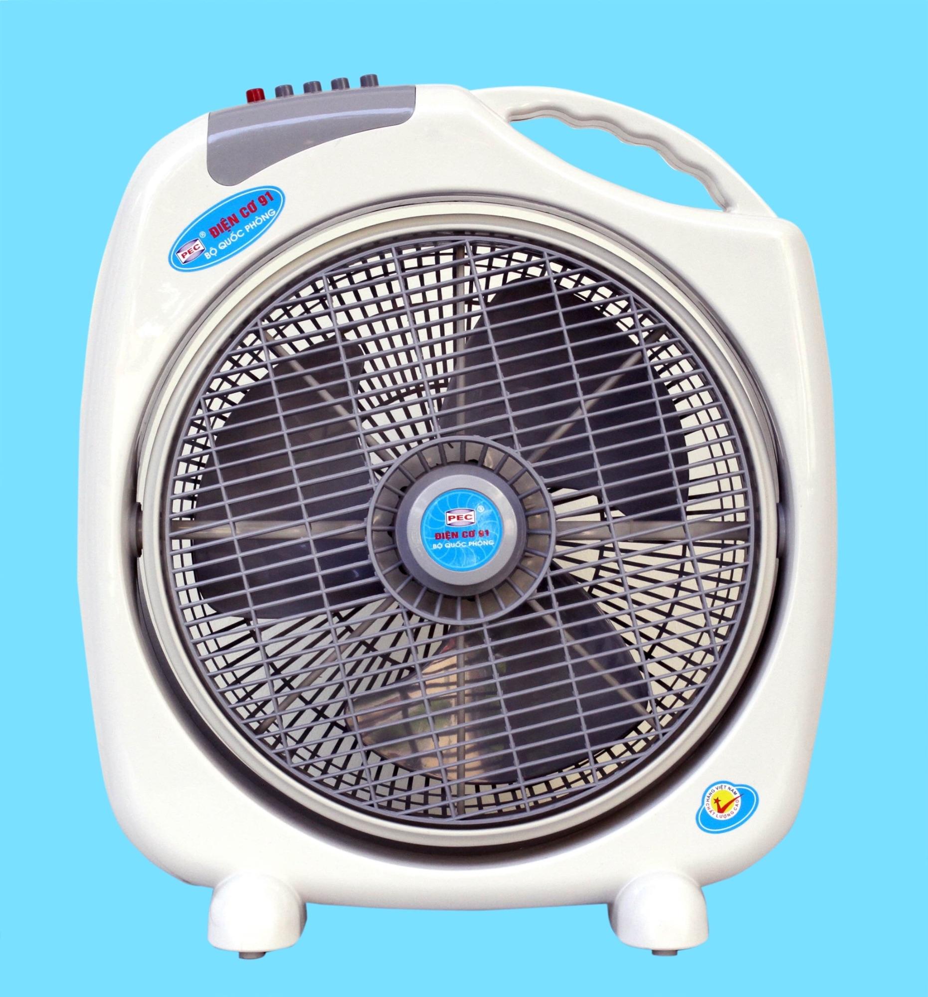 Quạt hộp tản gió điện cơ 91 QT-400A Điện Cơ Bộ Quốc Phòng Có rơle đổ tự ngắt