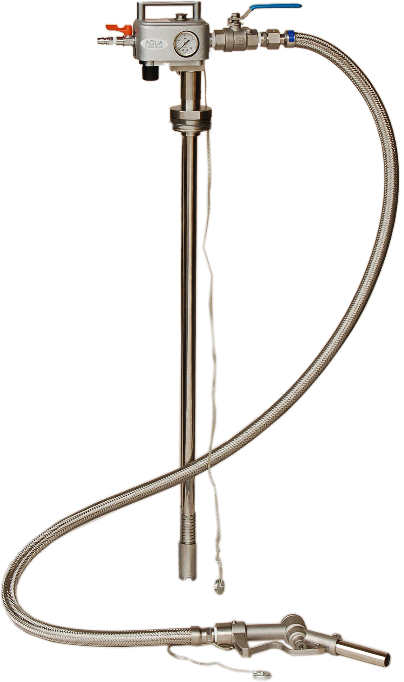 bơm khí nén thùng phuy dùng bơm hóa chất apd-20susn