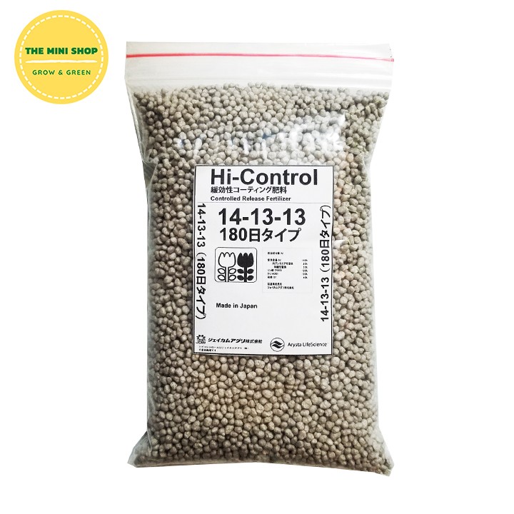Túi 1KG phân chì tan chậm 14-13-13 nhập khẩu Nhật Bản