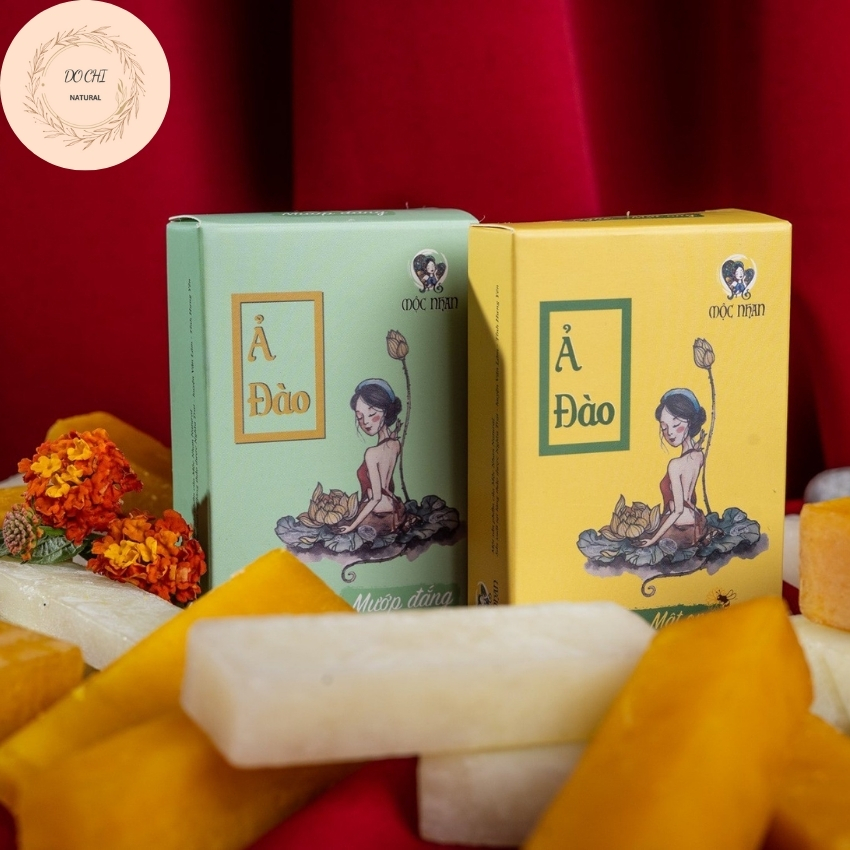 Xà bông nghệ tươi [Tặng túi tạo bọt 10k] Xà bông mướp đắng Mộc Nhan natural thảo dược từ thiên nhiên handmade giúp trắng da, mờ thâm, ngăn ngừa mụn trứng cá DoChi