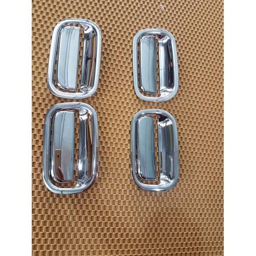 Ốp tay và hõm cửa theo xe toyota wigo 8 chi tiết