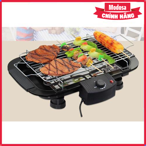 Bếp nướng điện không khói modosa 2000w electric bbq grill - hàng chính hãng