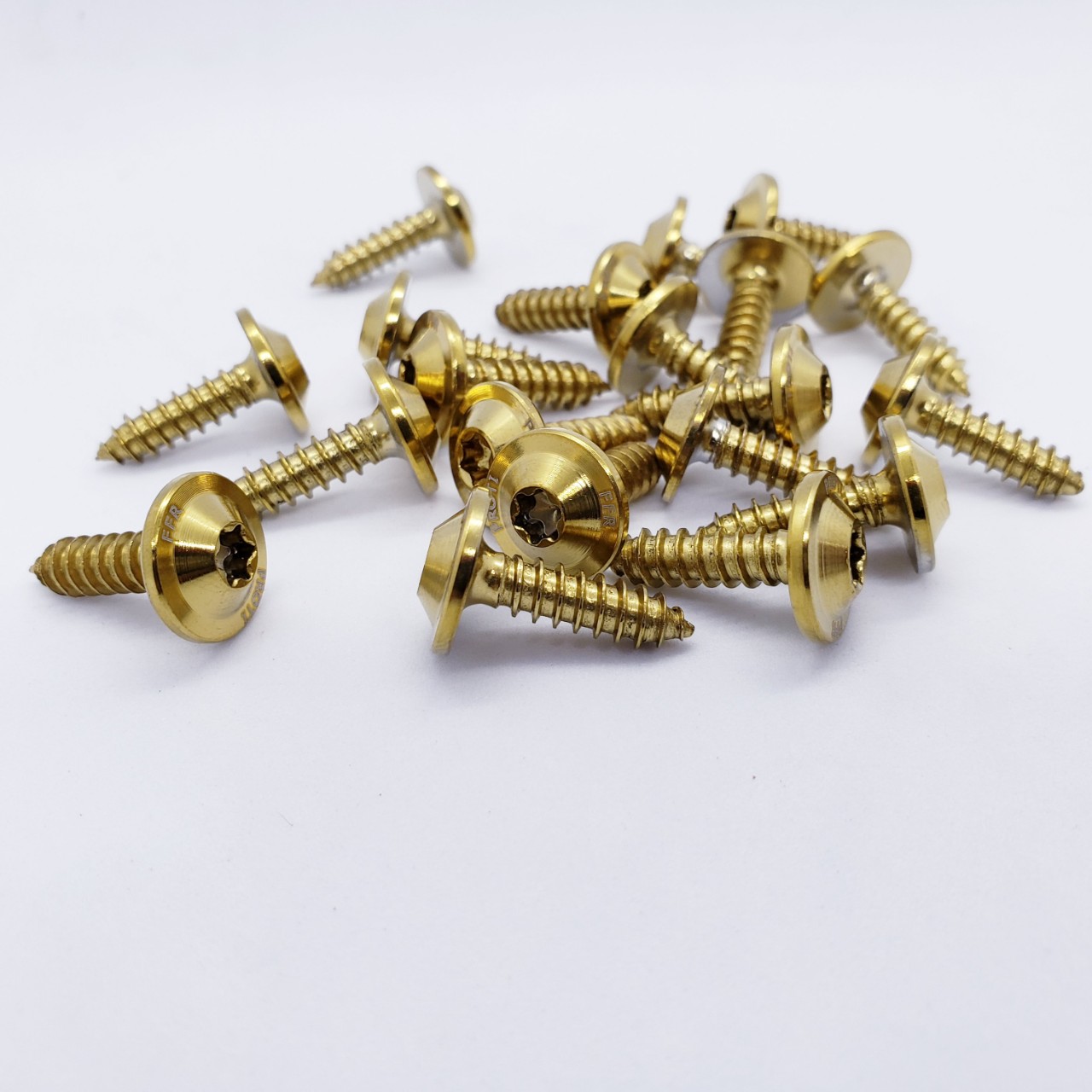 COMBO 20 Ốc proti 5ly18 xì titan gr5 gắn dàn áo xe máy dùng gắn dàn áo xe máy..., màu vàng, XEHAY 68