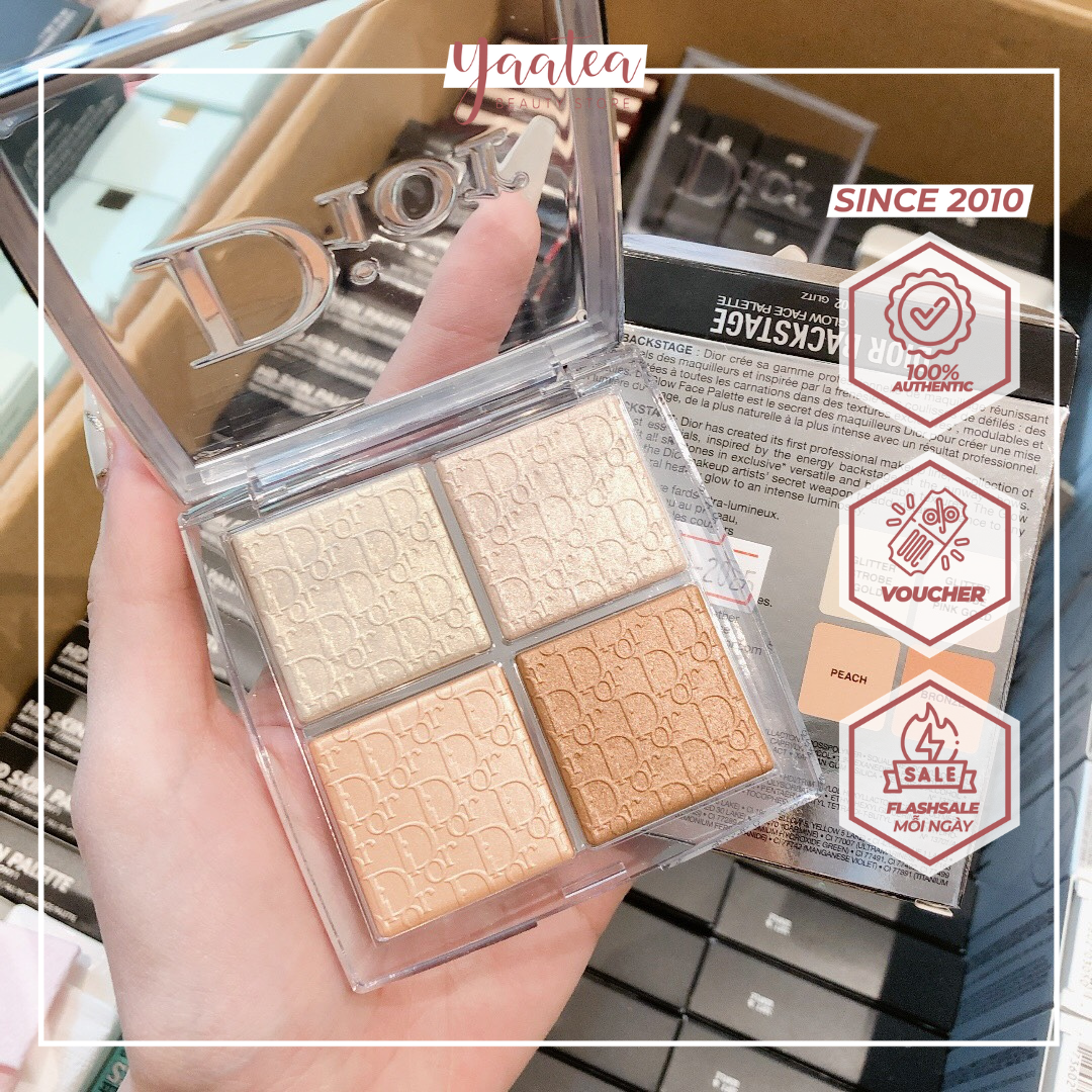 Bảng Highlight Má Hồng Dior Backstage Glow Face Pellete
