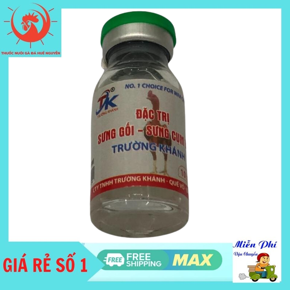 chích gà sưng chân thọt đùi,đi cà nhắc