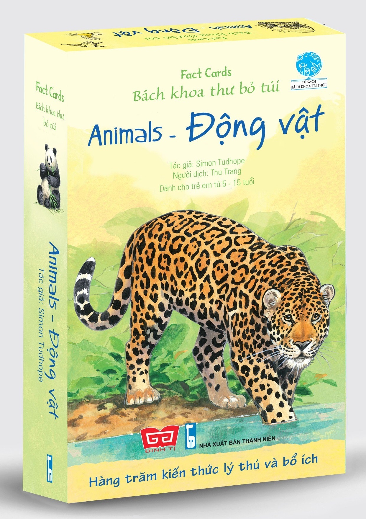 Fahasa - fact cards - bách khoa thư bỏ túi - animals - động vật