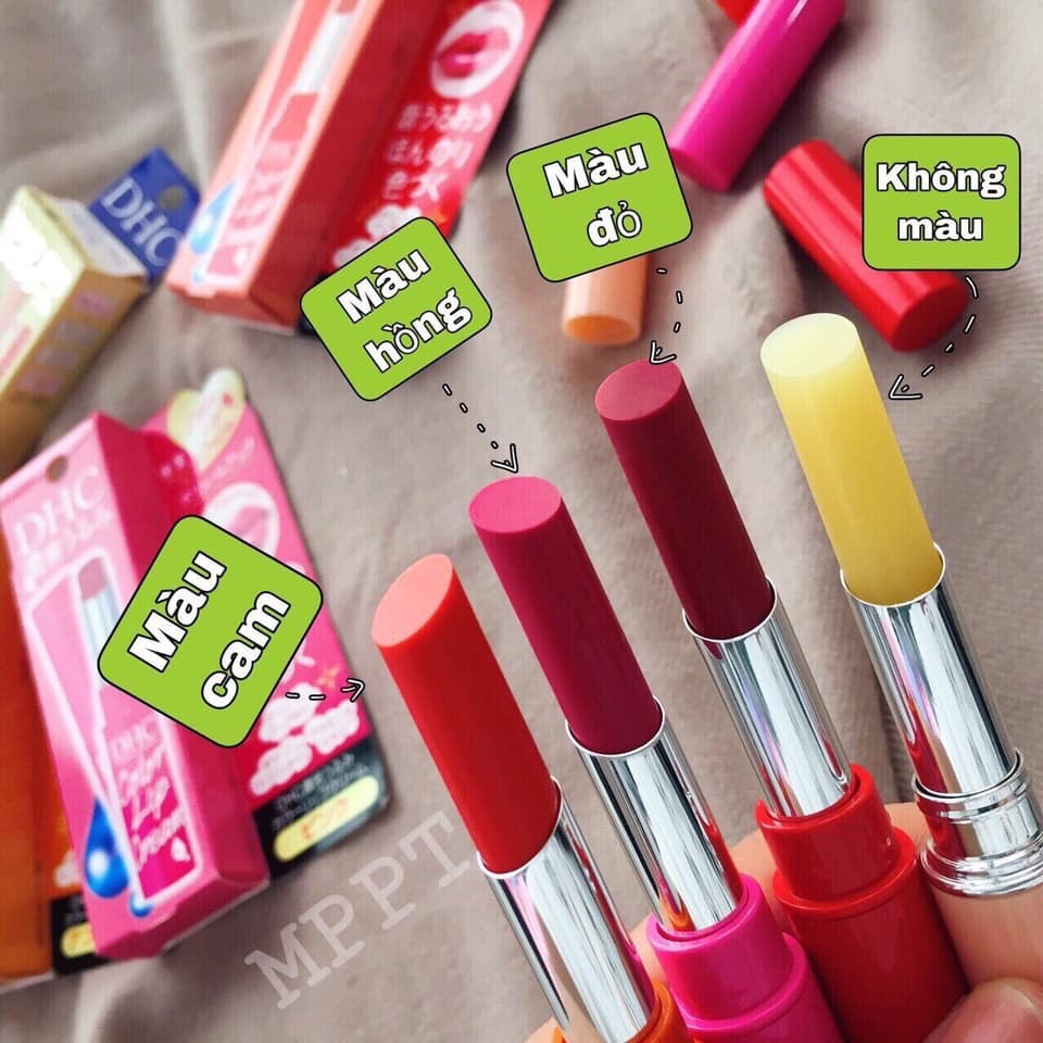 Son Dưỡng Môi Mềm Mịn Có Màu DHC Color Lip Cream