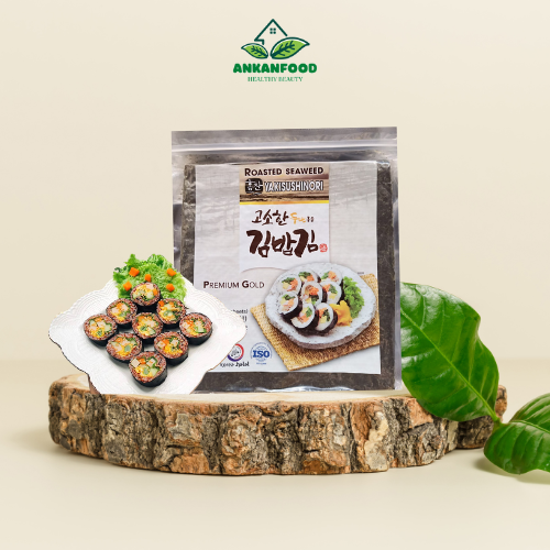 Rong biển cuộn cơm,Sushi,KimbapHàn Quốc 100 lá K-Food.