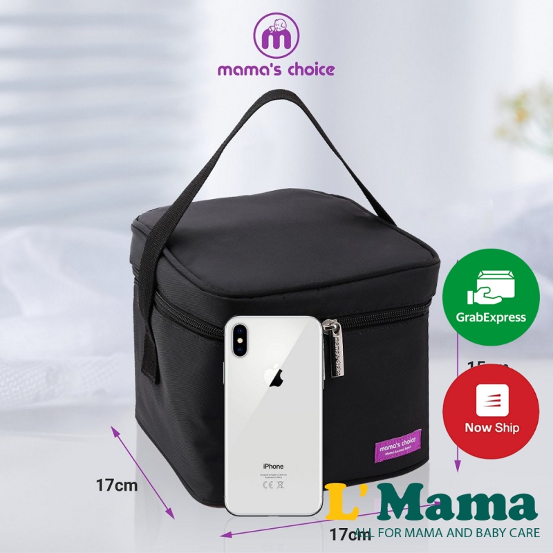 Túi giữ nhiệt mama’s choice, bảo quản lạnh sữa mẹ, giữ nhiệt bình sữa, đựng và giữ ấm đồ ăn cho mẹ & bé