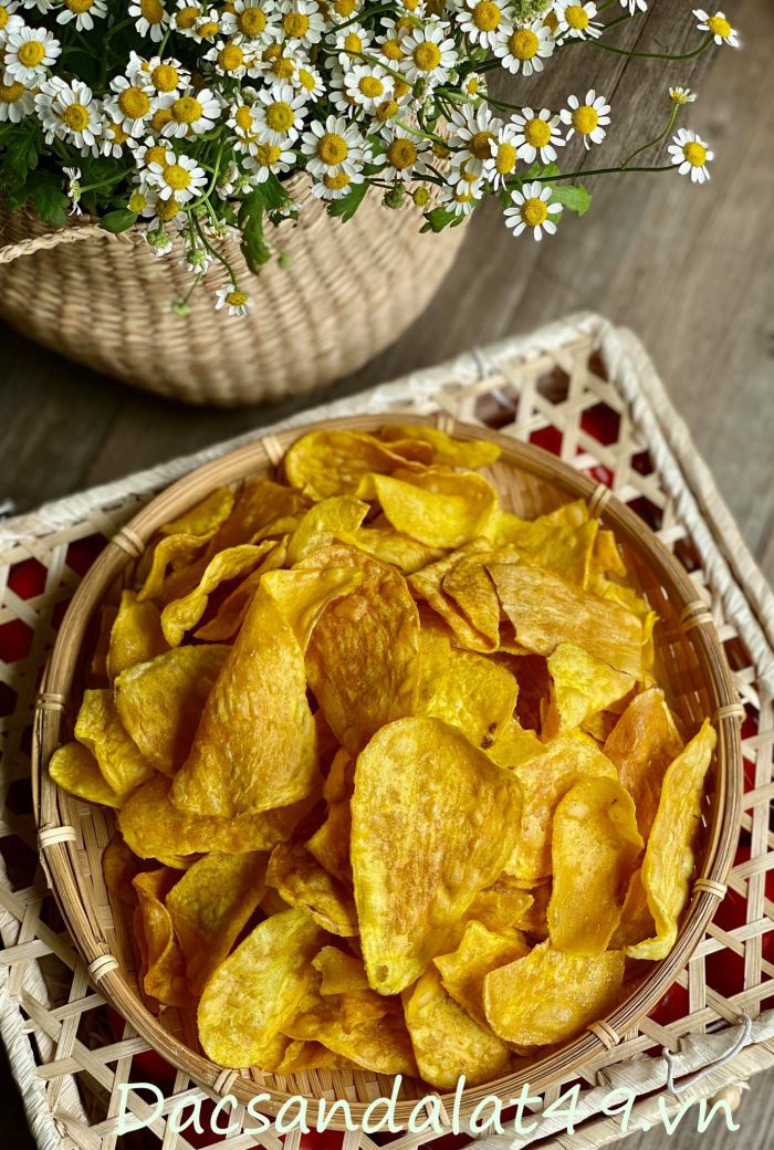 500gram Khoai lang sấy mật ong vàng